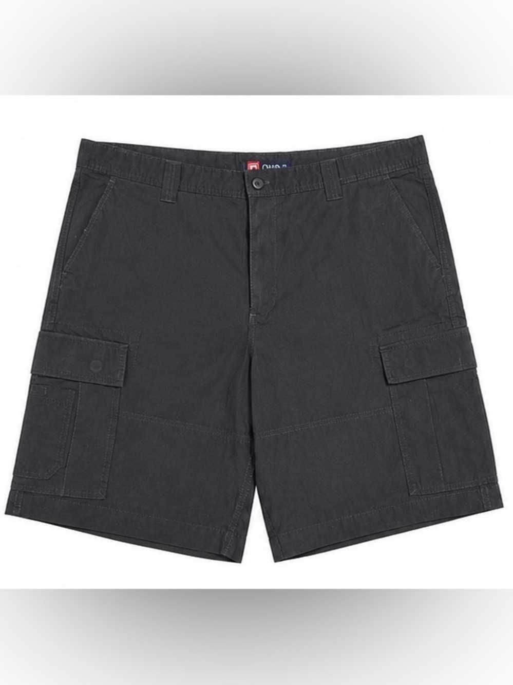 Chaps Men's Charcoal Cargo Shorts